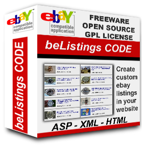 BeListings Free eBay Software screenshot